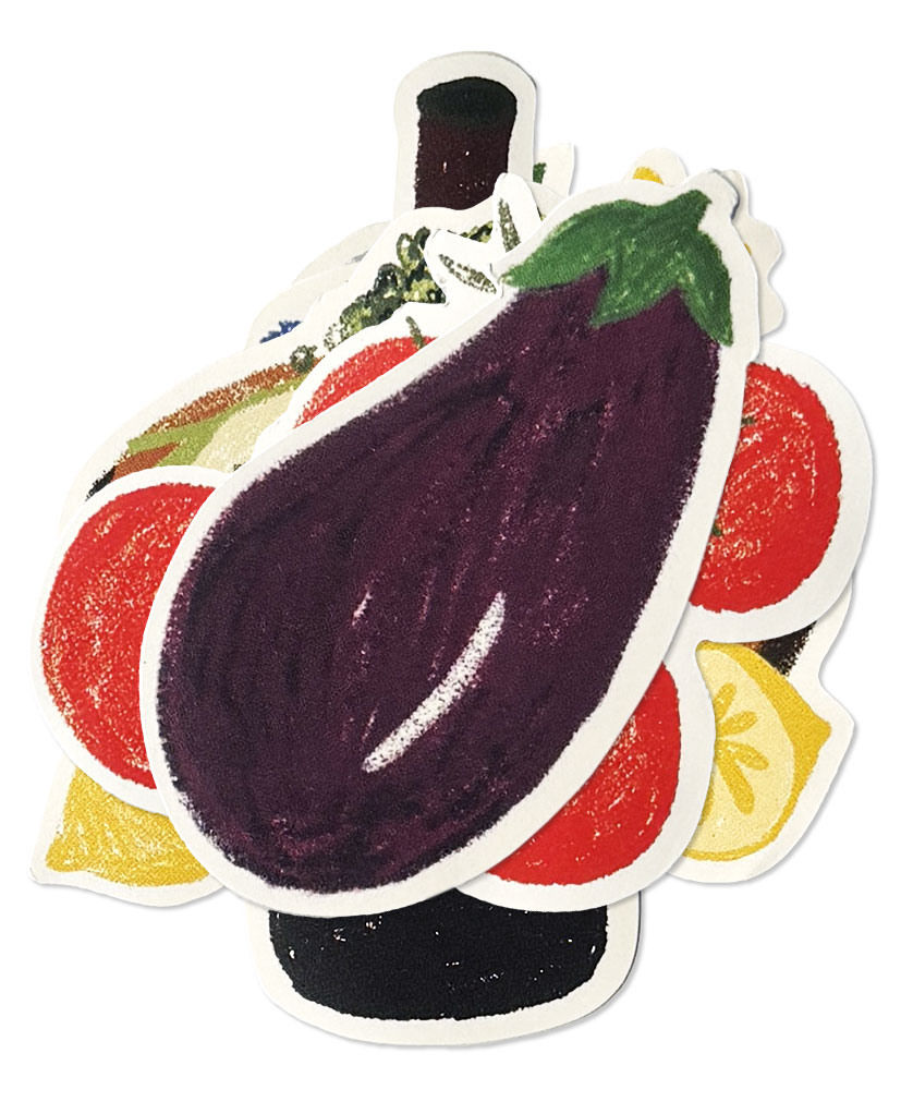 Pakketje stickers wit